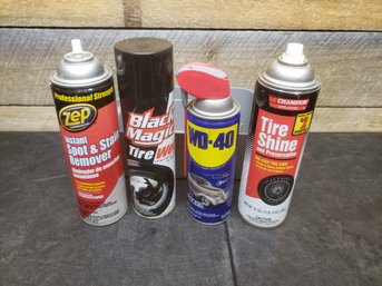 Tire Shine WD40 Stain Remover Lot J3