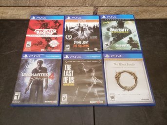 Play Station PS4 Game Lot J3