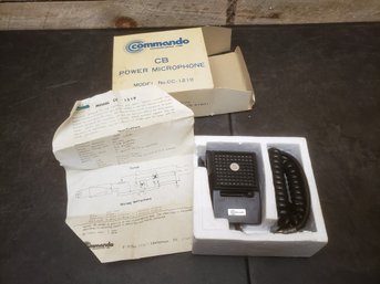 Commando CB Power Microphone J3