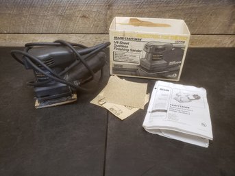 Sears Craftsman Dustless Finishing Sander J4
