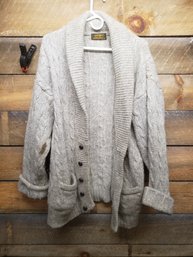 Medium Eddie Bauer Cardigan Sweater B3