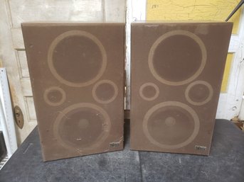 Vtg Fisher Speaker Lot D1
