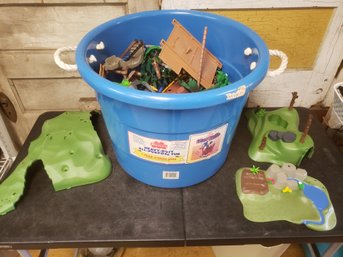 Vtg Playmobile Toy Lot D1