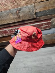 New With Tags Disney Princess Moana Kids Bucket Hat A2