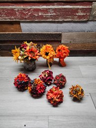 Lot Of Floral Decorations D4