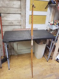 64' Archery Bow With Feathers H4