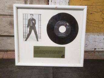 Elvis Presley Jailhouse Rock Record Display H2