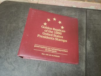 Red Binder Golden Stamp Replicas Lot G2