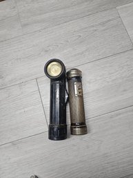 Lot Of 2 Vtg Flashlights A5