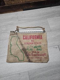 Vtg California Water Bag A5