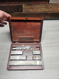 Vtg Pratt And Whitney Gauge Blocks A5