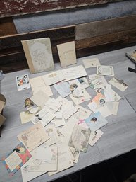 Large Lot Of Vtg Ephemera Ect. A5