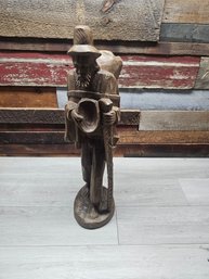 Large Wood Carved Sculpture A5