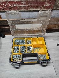 Dewalt Organizer Case Full Of Nuts And Bolts A5