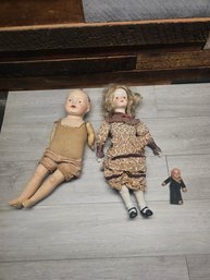 Vtg And Antique Doll Lot A5