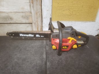 Homelite 18' Chain Saw H2