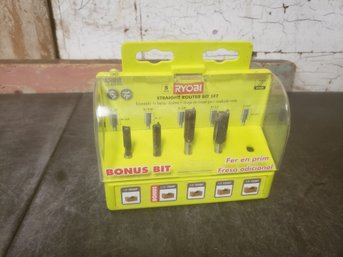 Ryobi Straight Router Bit Set C2