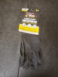 New L/XL Long Cuff Neoprene Gloves C2