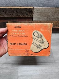Vtg Disston Chainsaws Catalog A5