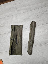 2 Vtg Military Gun Cleaning Supplies A5