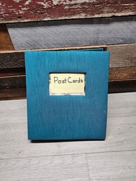 Photo Album Full Of Vtg Post Cards A5