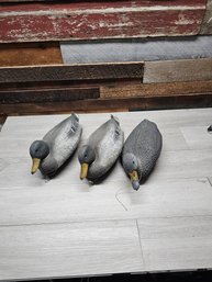 3 Vtg Duck Decoys A5