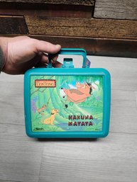 Vtg Nos Lion King Lunch Box Set A5