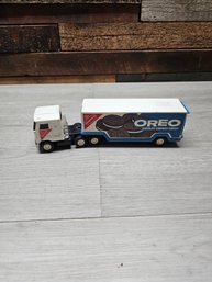 Vtg Metal Oreo Toy Truck A5