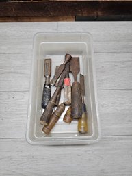 Lot Of Wood Chisels A5