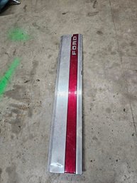 Vtg Ford Tailgate Panel (dented) A6