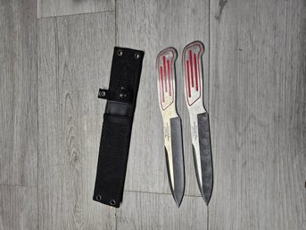 2 Nice Throwing Knifes A1