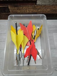 Lot Of Lawn Darts (some Broken) A1