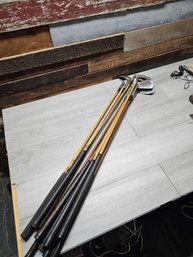 Lot Of Antique Golf Clubs A1