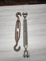 2 Large Turnbuckles A1