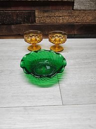 Colored Glass Lot A1