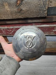 Vtg V8 Hubcap A2