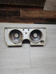 64 65 BARRACUDA CLUSTER 1964 1965 CUDA Plymouth DASH SPEEDO Valiant A2