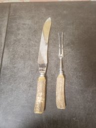 Taylor's Carving Knife And Fork D3