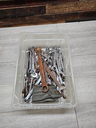 Large Lot Of Wrenches A2