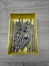 Large Lot Of Craftsman 1/4 Inch Extensions A2