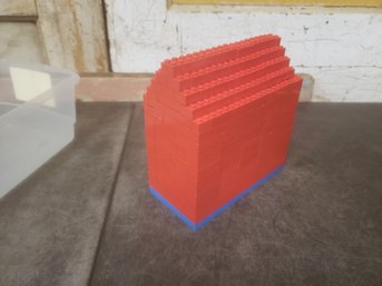 Vtg Red Lego Bricks D3