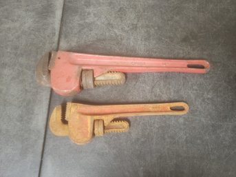 Heavy Duty Pipe Wrench Lot D3