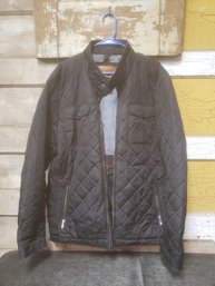 XXL 56 Bison Black Quilted Jacket CR