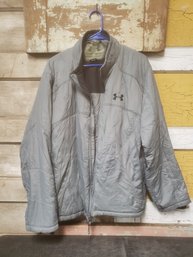 XL Under Armor Gray Cold Gear Jacket CR