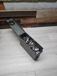 Ammo Can Full Of 1/2 Inch Sockets A2