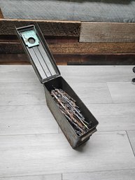 Ammo Can Full Of Drill Bits Lot 2 A2