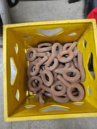Milk Crate Full Of Eye Bolts A2
