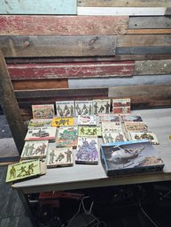 Large Lot Of Vtg Militaria Models A3
