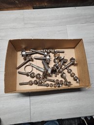 Lot Of Antique Drill Bits A3