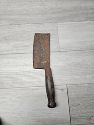 Antique Meat Cleaver A3